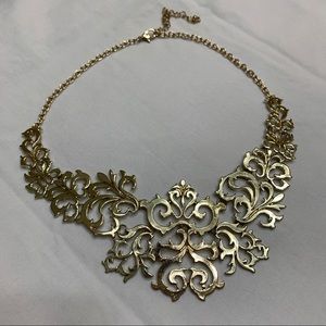 Boho Gold Statement Necklace